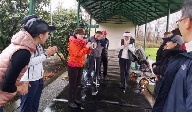 “한인사회에 다가가는 한인회, 골프 강좌 감사합니다”