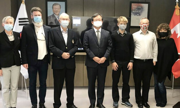 대한민국 독립유공자 베이컨 대위 건국훈장 수여