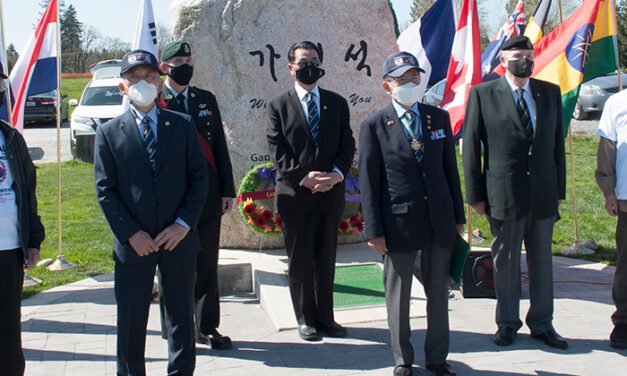 가평전 역사적 중요성과 캐나다군의 숭고한 희생 기리다