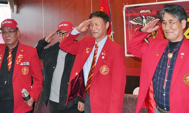 해병전우회 9.28 수도 탈환 기념식 거행