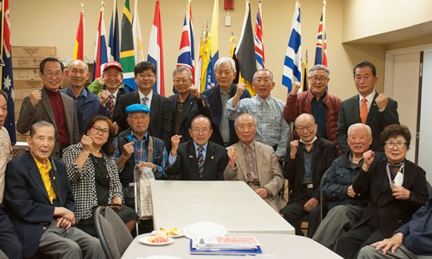 우애경 씨 유공자회에 추석맞이 점심 대접