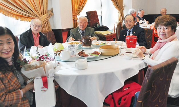 최금란 고문 유공자회에 신년식사 대접