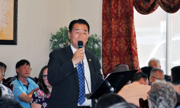 장민우 랭리 타운쉽 시의원 후보 캠페인 킥 오프 및 후원 모임 가져