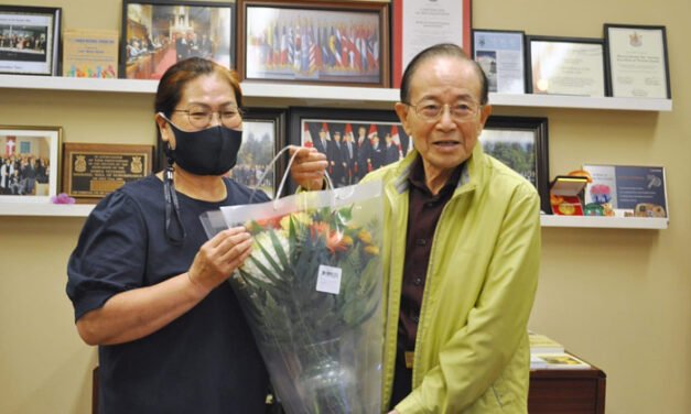 우애경 부회장 추석 맞아 유공자회에 한식 마련