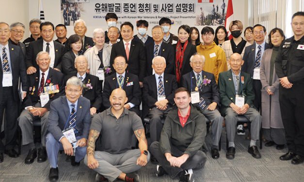 국방부 유해발굴감식단  캐나다 6.25참전용사 증언 청취 행사 개최