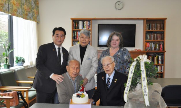 박건배 유공자회원  102세 생신 축하