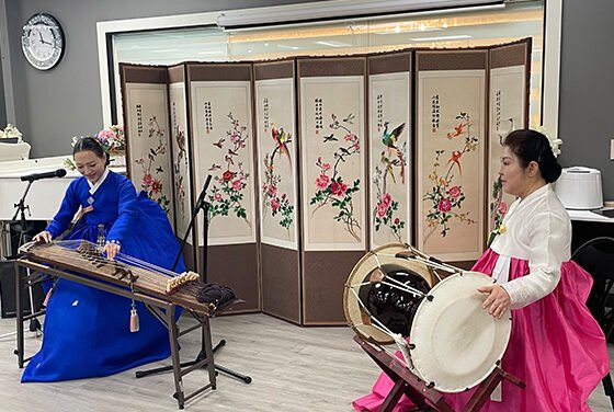 소중한 사람들과 정 나누는 자리