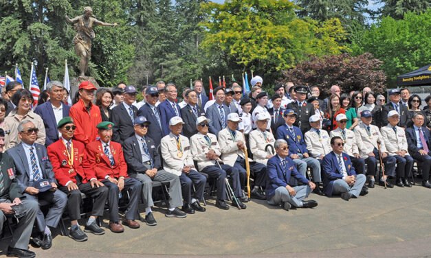 한국전 참전용사의 날 헌화식 거행