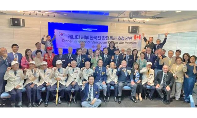 재향군인회 신상태 회장 캐나다 서부지회 방문